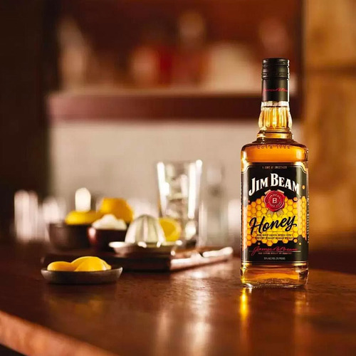 Imagem 3 de 3 de Whisky Jim Beam Honey 1000ml 1l