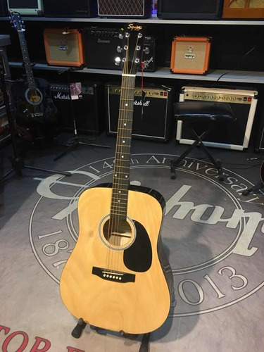 Imagen 1 de 4 de Guitarra Acústica Cuerdas Acero Fender Squier Sa105