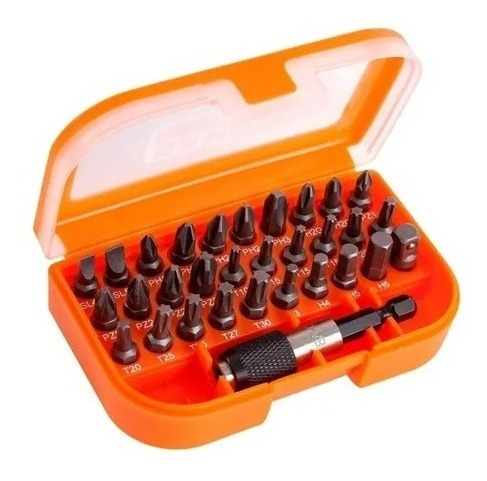 Juego De Puntas Bahco 31 Pzas Torx Phillips Plano 59/s31b