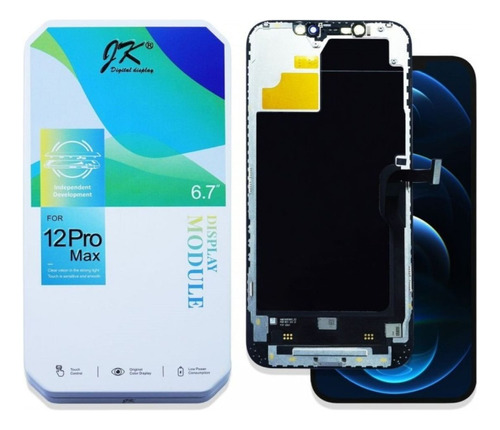 Modulo Display Jk Incell Para iPhone 12 Pro Max Con Ic Extr