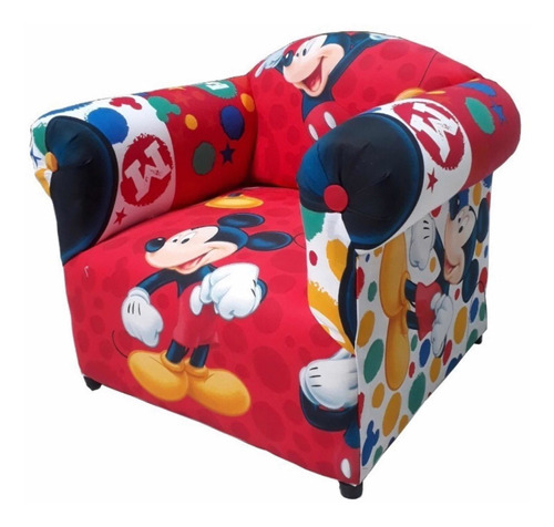 Sillon Infantil Disney Minnie/mickey/cars Y Más Modelos