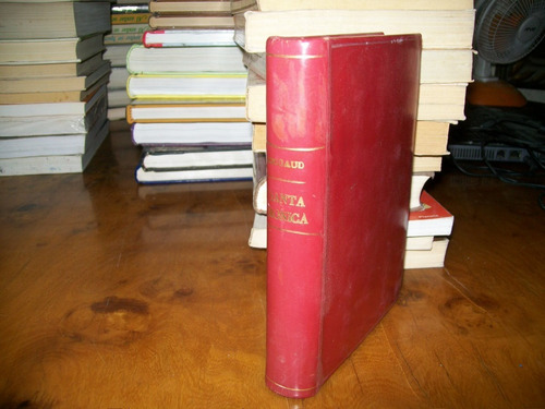 Libro Antiguo Historia De Sta. Monica  Impreso En 1952 Piel