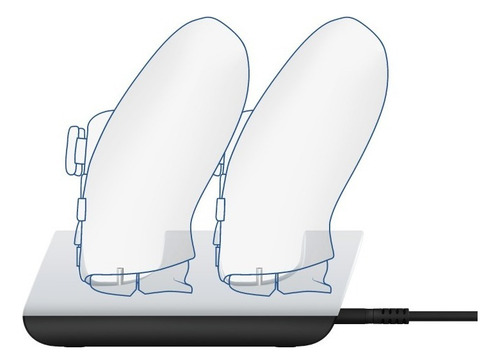 Cargador Duo De Controles Para Ps5 Trust Gxt 254