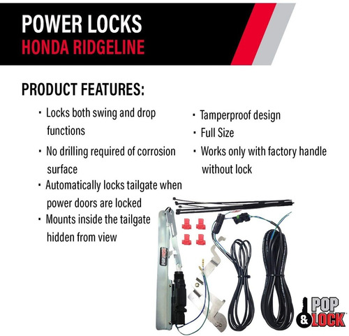 Imagen 2 de 4 de Cerradura Electri Puerta Trasera Honda Ridgeline 2005 - 2019
