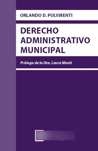 Derecho Administrativo Municipal