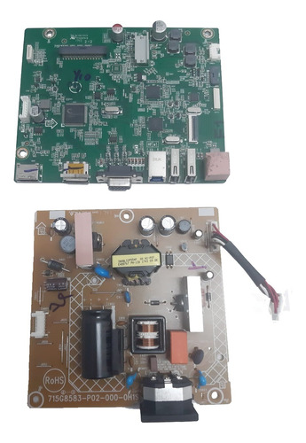 Placa Main Mother Monitor Dell P2418hzm + Gtia (Reacondicionado)