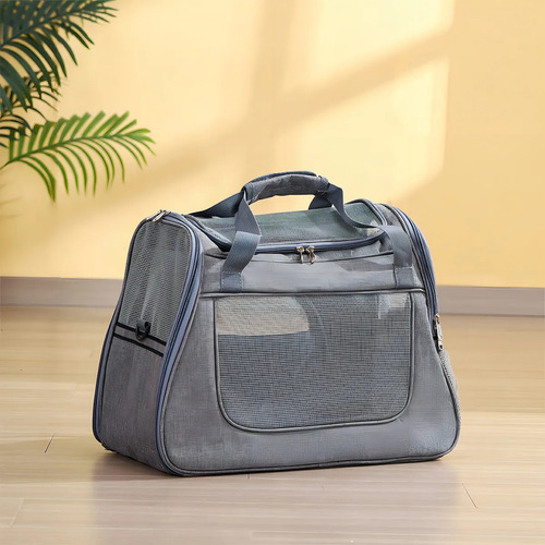 Bolsa Pet Transporte Viagem Avião Para Cães Gatos Mochila