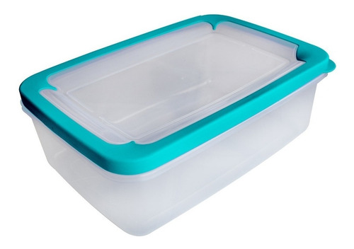 Set De 5 Recipientes Herméticos De 3 Lt Práctico Sellador