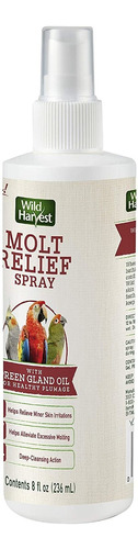 Wild Harvest Molt Relief Spray, For All Birds, With Preen Gl
