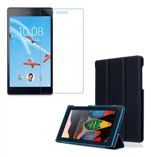 Lenovo Tab 7 Essential Tb-7304f Funda Cover + Mica Vidrio