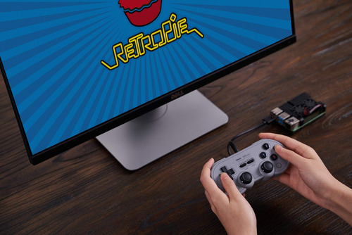 Gamepad Sn30 Pro De 8 Bits Con Cable Usb Para Switch, Window