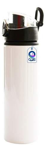 Tiri Botella Deportiva 750ml Tapa Con Seguro Para Sublimar