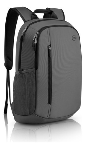 Mochila Dell Para Notebook, Ecoloop Urban, De 15 20 Litros Color Gris Diseño de la tela Liso