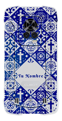 Funda Para Cubot Para Mujer Talavera Calaveras Con Nombre