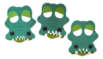 Comprar Antifaces Goma Eva Yacare Cocodrilo Caretas Animales X10