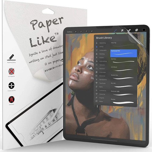 Protector De Pantalla Paperlike Mica Mate Para iPad