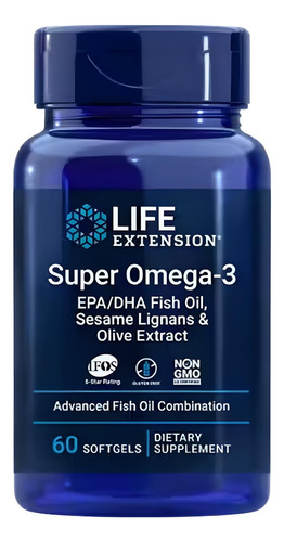 Super Omega 3 Life Extension - Unidad a $2250