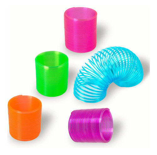 Juguetes A Granel, Juguete Slinky, 100 Piezas De Mini Recuer
