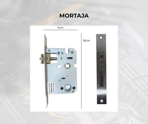 Smart Lock M7 Huella Codigo Usb Wifi App Tuya Negro