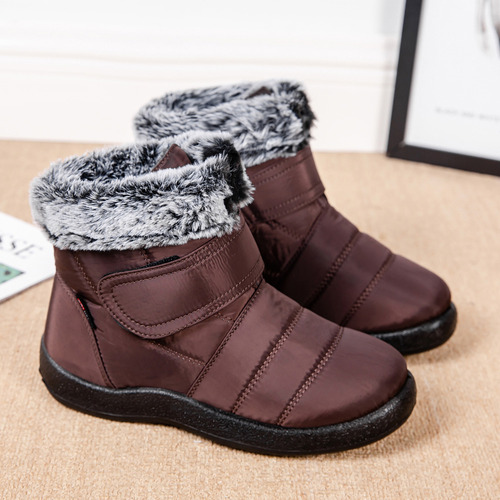 Zapatos De Invierno, Botas De Nieve Keep Warm Para Mujer, En