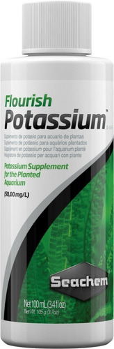 Seachem Flourish Potassium 100 Ml Fertilizante Acuarios