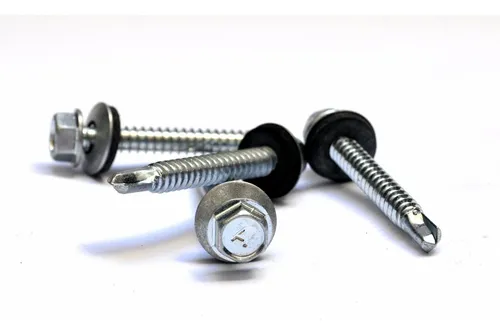 Tornillo Techo Punta Mecha 14 X 1 1/2 X 100 Unid