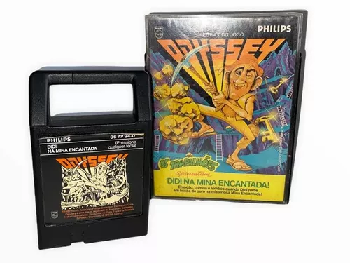 Philips - Odyssey - Cartucho - Fita - Jogo Didi na mina