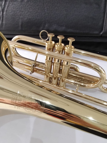 Trombone Curto Hs Musical S761 C/gatilho - Novo