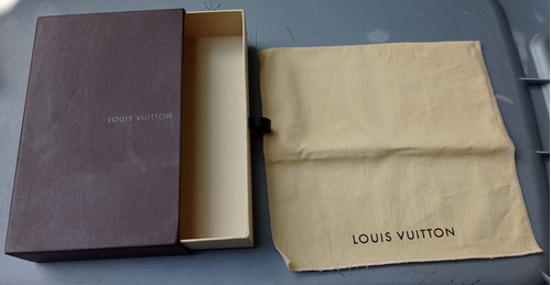 Original Caja Pouch De Cartera Billetera Larga Louis Vuitton