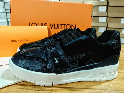 Zapatillas Para Hombre Louis Vuitton Ollie LV Azul