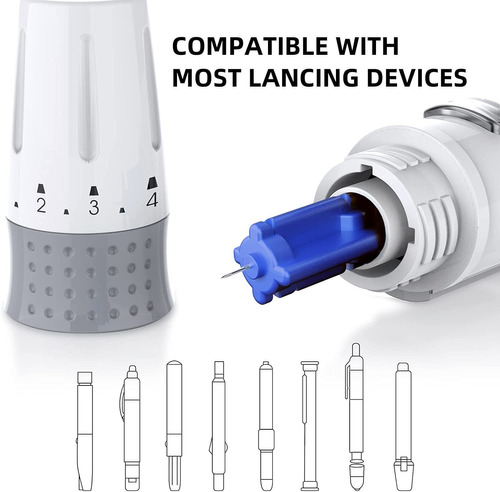 Metene Twist Top Lancets For Lancing Devices, 310 Count, 30