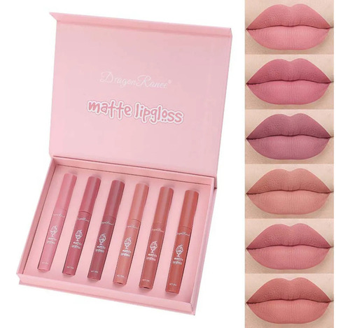 Lápiz Labial, Brillo De Labios, Mate, No Se Pega, No Se Cae