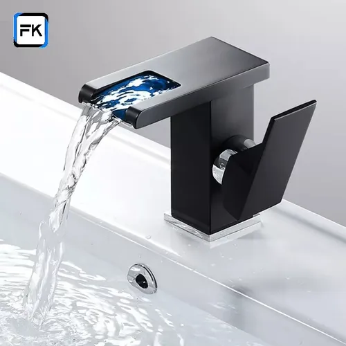 Grifo Monomando Llave De Lavamanos Para Lavabo Baño Moderna Griferia Baños  Agua