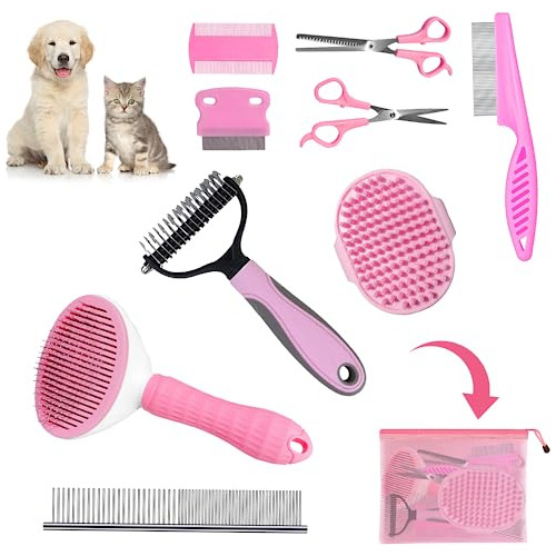 Ultimate Dog Grooming Brush Kit De Desprendimiento, Solució