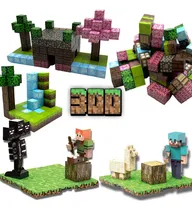 Comprar 300 Bloques Magnéticos Al Azar + 2 Set Minecraft Magnéticos