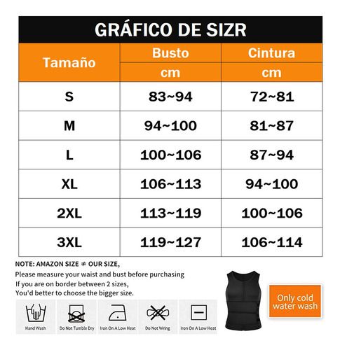 Chaleco De Neopreno Tipo Sauna Para Sudar Para Hombre