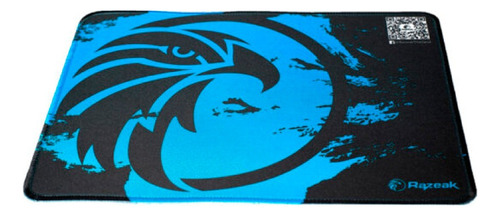 Mouse Pad Gamer Alfombra Ratón Antideslizante Razeak Rp03 Oy Color Azul Diseño impreso Águila