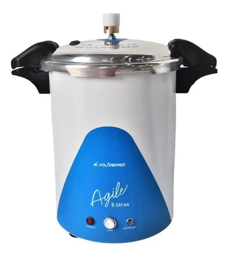 comprar Autoclave Vertical Analógica 05 Litros Azul 220v- Volaremed