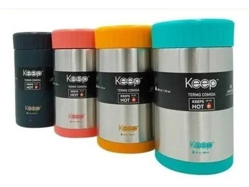 Termo De Comida Keep 600ml Acero Inoxidable Frio Caliente