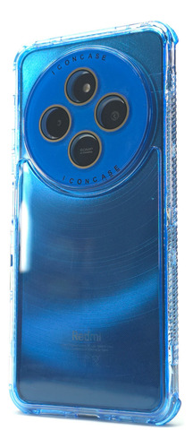 Funda 3 En 1 Para Redmi 14c Case Protector 360 Uso Rudo Rainbow Dream - Azul Redmi 14c