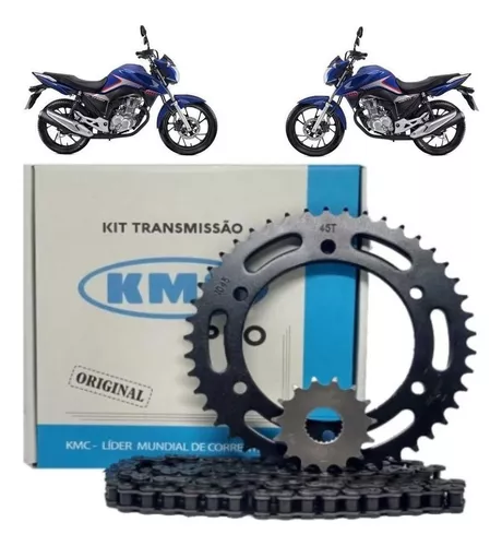 Kit Relação Transmissão Moto Crosser 150 Ano 2014 Até 2023 Aço Alta  Resistência Qualidade KMC Gold : : Automotivo