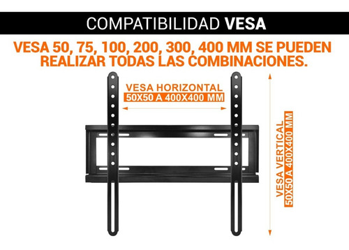Soporte Nakan Modelo Spl-495i, 32 A 60 Con Inclinación