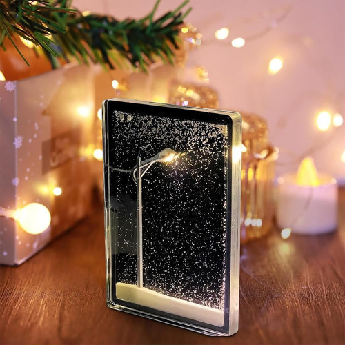 Kit De Iluminación Navideña Juguetes Con Luz Nocturna Nevada