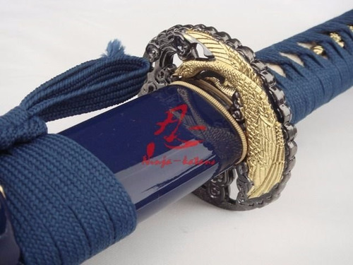 Imagem 6 de 10 de Espada Samurai Katana Com Corte Autêntica Original Afiada