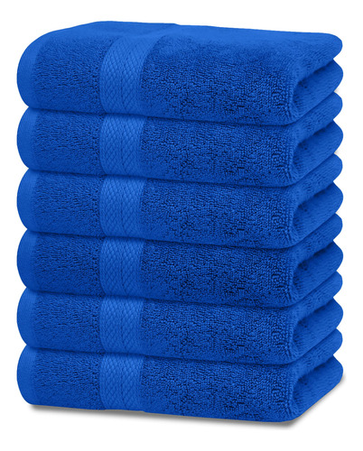 Avalon Towels Toalla Mano Alta Calidad ( 6) Tamaño 16 X 28 