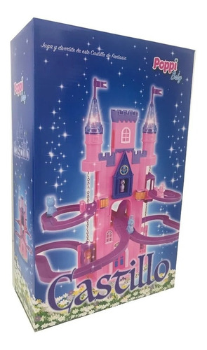 Imagen 4 de 6 de Castillo Magico C/ Luz Sonido Ascensor Tobogan Poppi 6880
