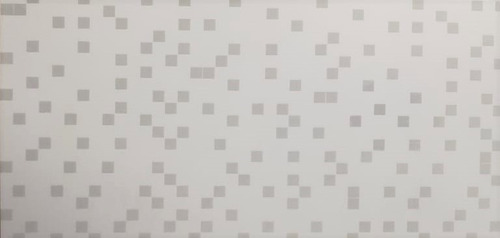 Revestimiento Cerámico Pixel Blanco Y Gris Rc 30 X 60cm X U