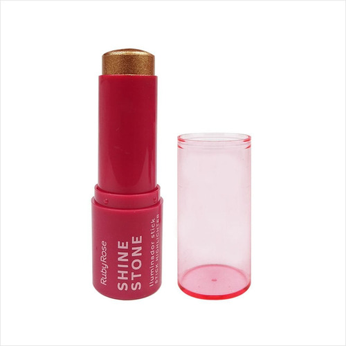 Ruby Rose Shine Stone Iluminador Stick 6,5g Carnelian Glow