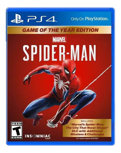 Marvel Spiderman Goty Ps4 Físico