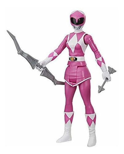 Power Rangers Mighty Morphin Pink Ranger 12 Pulgadas Figura 